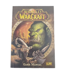 World of WarCraft Game Manual PC/OS 2004 Blizzard Hot Keys Gaming Manual Only
